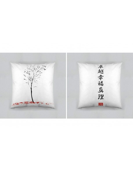 Tsuki Reversible Japanese Cushion Nagasaki 100% cotton