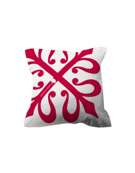 Amaya Arzuaga Cushion Logo Rojo 100% cotton