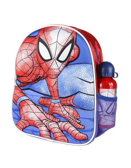 Spiderman Mochila infantil personaje 3D con accesorios