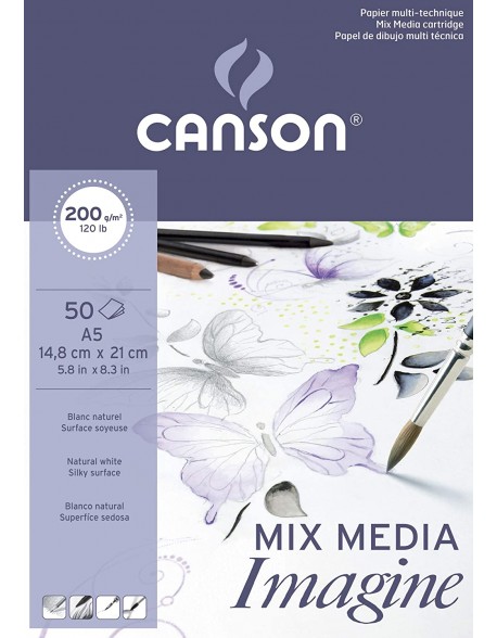 Canson XL Croquis Pad glued, 100 sheets, 90 gsm