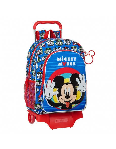 Mickey Mouse Me Time Large Rucksack with wheels, trolley