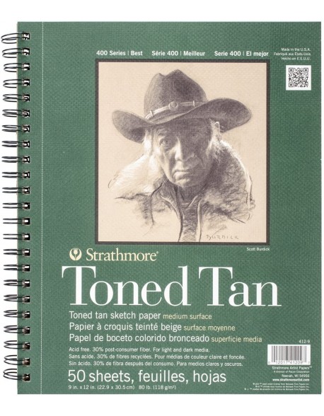 Strathmore Toned Tan Sketch Album
