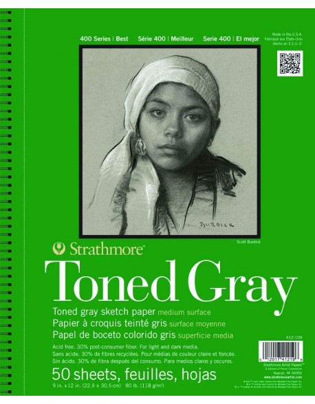 Strathmore Toned Gray Sketch Album