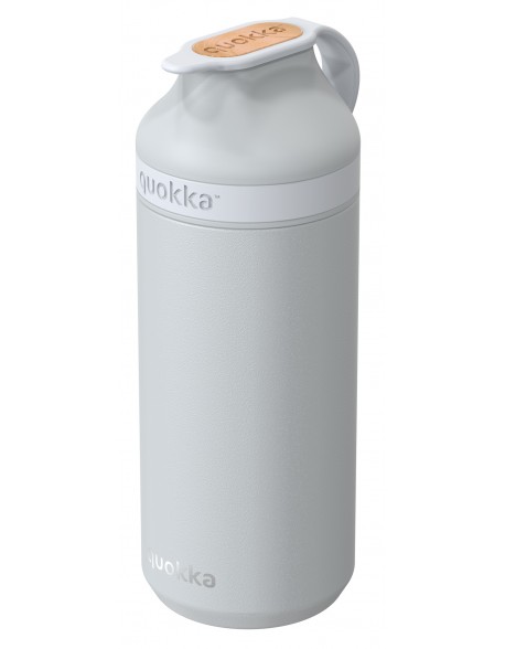 Quokka Mineral Steel Light Mode - Botella de agua reutilizable térmica