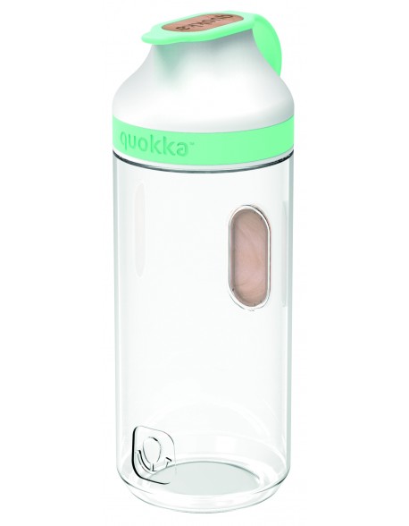 Quokka Tritan Mineral Celadon - Botella de agua reutilizable