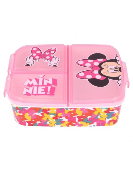 Multicompartment sandwich box Minnie Mouse So edgy bows