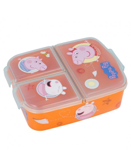 Multicompartment sandwich box Peppa Pig Core