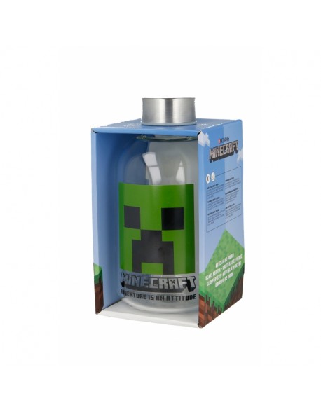 Minecraft Reusable Bottle - Glass