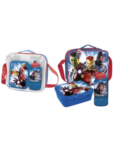 Avengers Thermal Insulated Lunch Bag with accessories