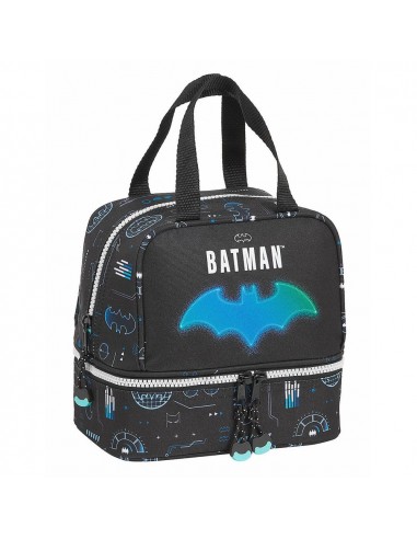 Batman Bat-Tech Portameriendas, Bolso para el almuerzo o la merienda niño