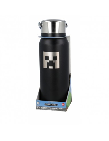 Minecraft Botella reutilizable termo hugo acero inoxidable