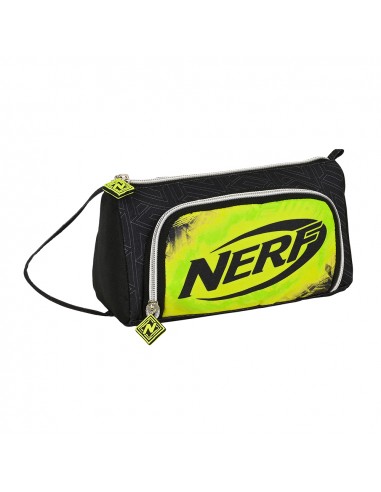 Nerf Neon Pencil Case empty drop-down pocket
