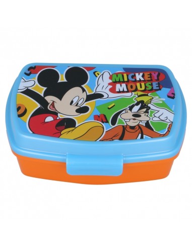 Mickey Mouse Happy Smiles Sandwichera - tupper plástico