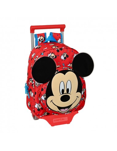 Mickey Mouse Happy Smiles Small Rucksack with wheels