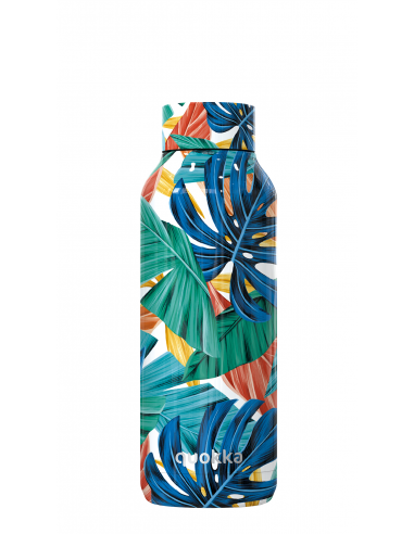 Quokka Solid Color Jungle - Thermal Reusable Water Bottle