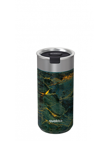 Quokka boost Greenstone, Stainless steel thermal cup for coffee and tea
