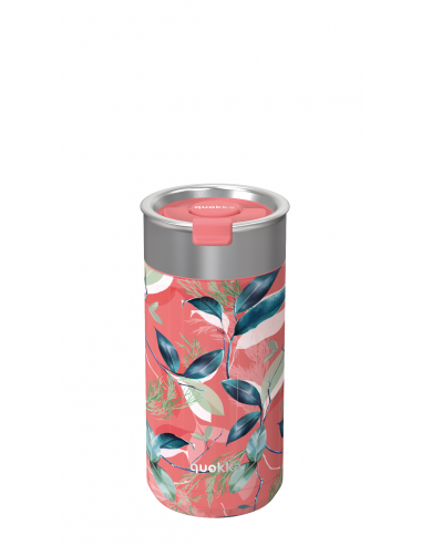 Quokka boost Exotic Pink, Stainless steel thermal cup for coffee and tea