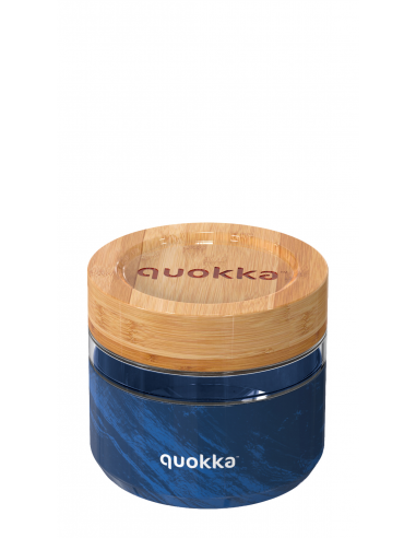 Quokka Deli Wood Grain Glass food container