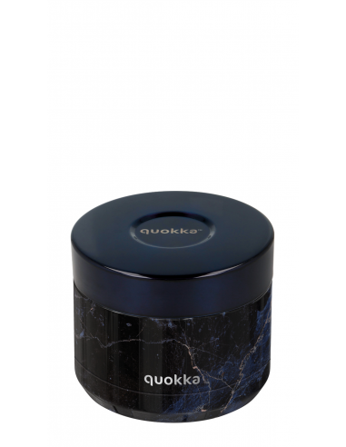 Quokka Whim Black Marble Stainless steel food container