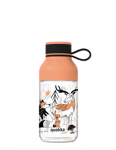 Quokka Ice Kids with strap In the Woods - Tritan Reusable Water Bottle