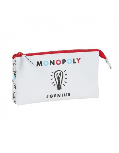 Monopoly Pencil case 3 zip