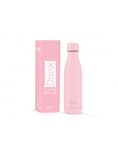 iDrink Pink Botella Reutilizable Acero Inoxidable