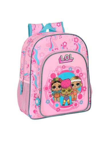 Lol Surprise Glow Girl junior backpack child adaptable trolley
