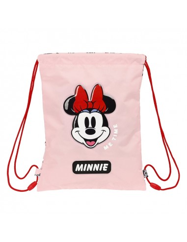 Minnie Mouse Me Time Saco mochila plano cuerdas 26 x 34 cm