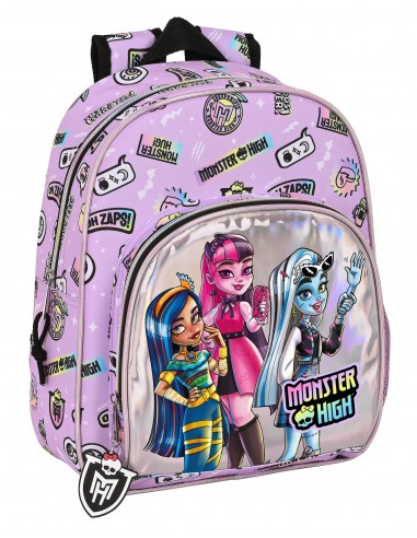 Monster High Best Boos Mochila pequeña para niña, adaptable a carro