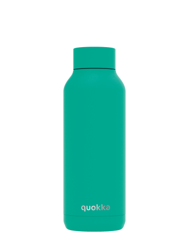 Quokka Jade Green - Botella de agua reutilizable térmica