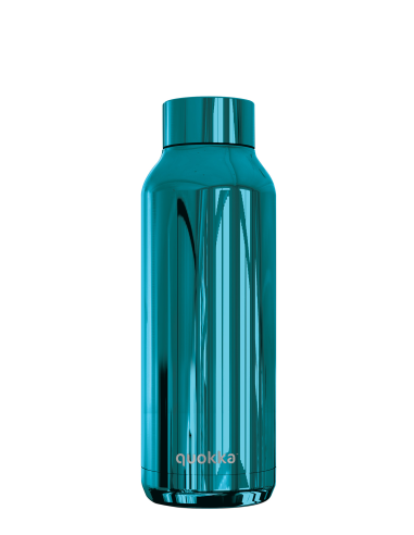 Quokka Sleek Zirkon - Botella de agua reutilizable térmica Capacidad 510 ml