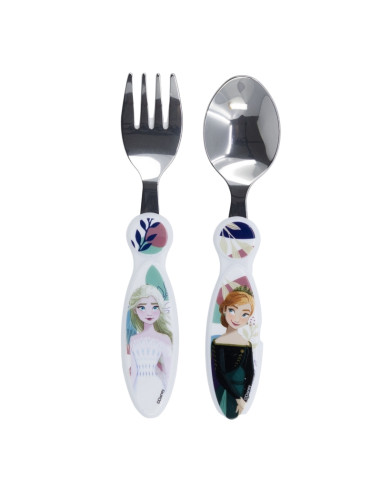 Frozen Trust The Journey - Metallic Cutlery (Spoon + Fork)