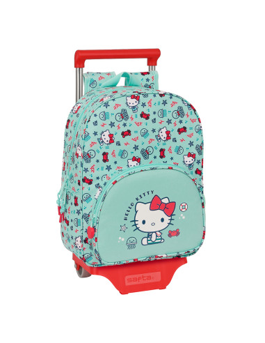 Hello Kitty Sea Lovers Small backpack wheels, cart, trolley