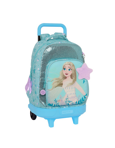 Frozen II Hello Spring Large Wheeled Trolley Backpack