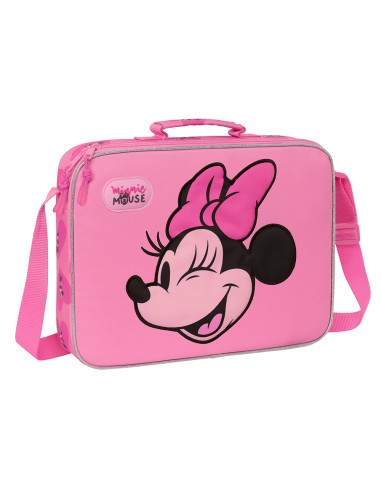 Minnie Mouse Loving School Briefcase