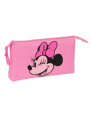 Minnie Mouse Loving Triple school pencil case