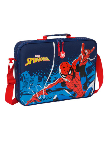 Spiderman Neon School Briefcase