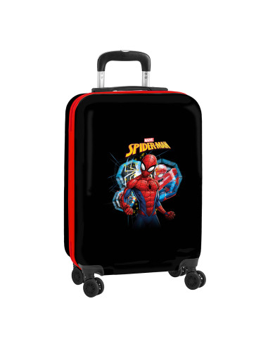 Spiderman Neon wheeled suitcase