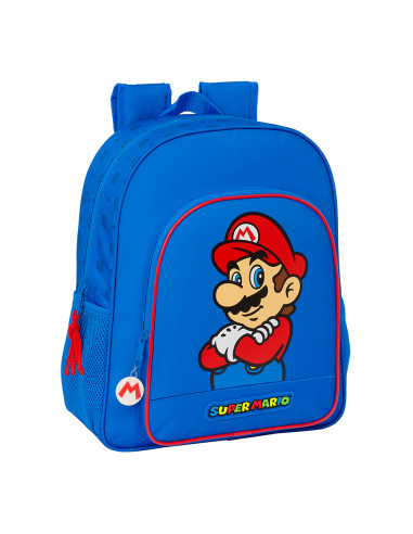 Super Mario Play junior backpack child adaptable trolley