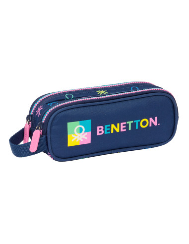 Benetton Cool Pencil case 2 zip