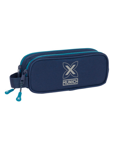 Munich Nautic Double pencil case with 2 school zippers
