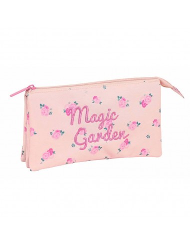 Safta Magic Garden Pencil case 3 zip