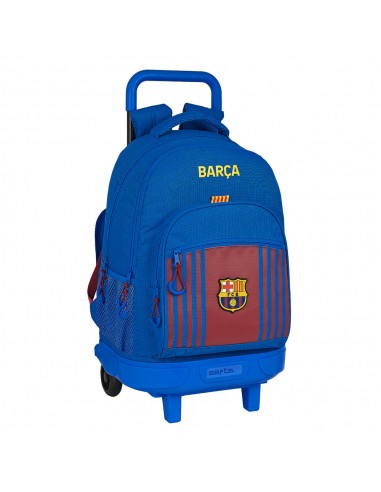 FC Barcelona 1ª Equip. Mochila grande con ruedas carro, Trolley