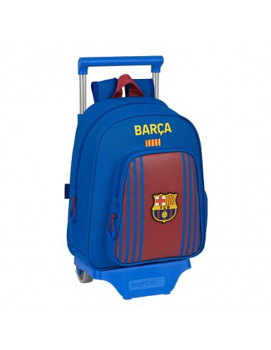 FC Barcelona 1ª Equip. 21/22 Mochila pequeña ruedas, carro, trolley